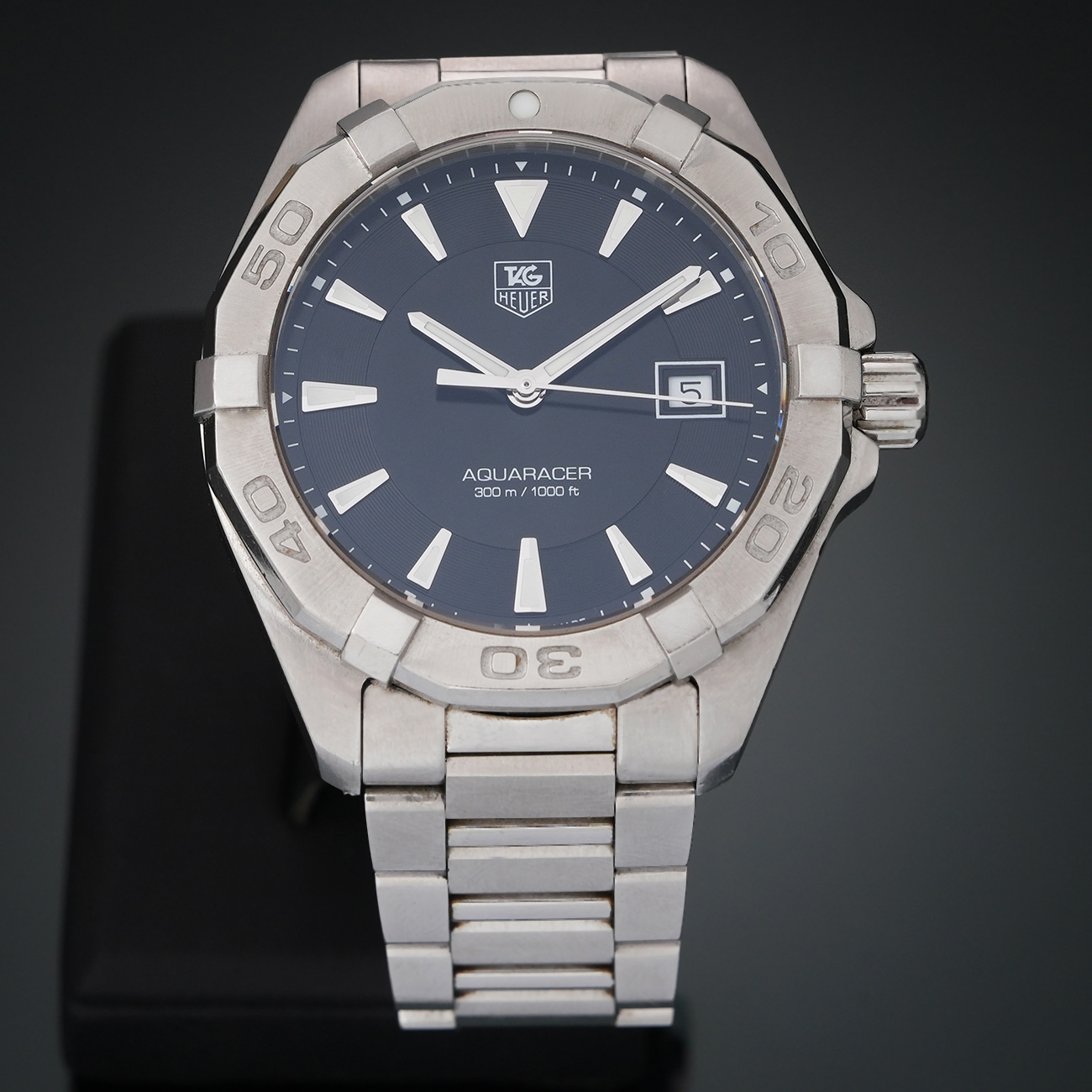 TAG HEUER(USED)태그호이어 WAY1110 아쿠아레이서 쿼츠 41M